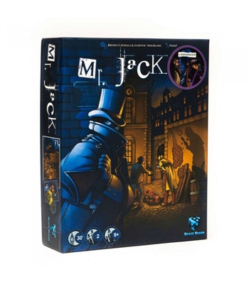 بازی آقای جک نسخه لندن با افزونه (Mr. Jack + exp)