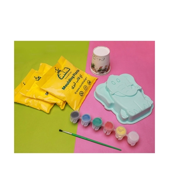 بازی ساخت و رنگ آمیزی مجسمه فیل Sculpture Build And Paint