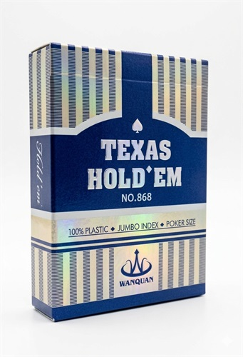 کارت بازی تگزاس هولدم براق Playing Card Texas hold em