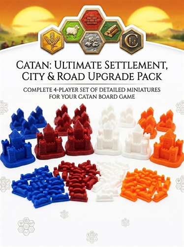 پک آپگرید بازی کاتان Catan Upgrade pack