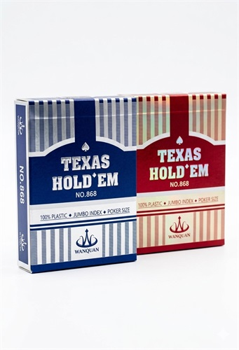 کارت بازی تگزاس هولدم براق Playing Card Texas hold em