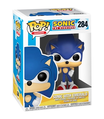 فانکو پاپ سونیک با زُمُرد (Sonic With Emerald Funko Pop)