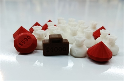 توکن های سه بعدی کلت اکسپرس Colt Express