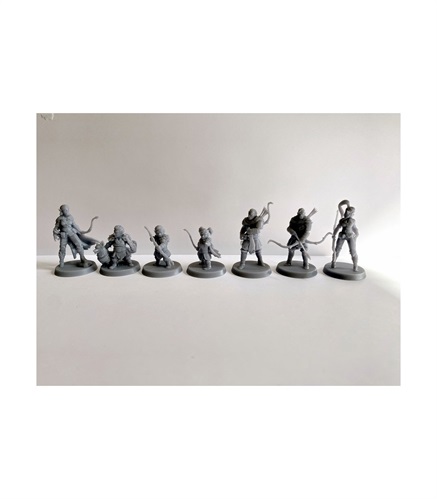 فیگور  دانجنز اند دراگونز بسته شکارچی Dungeons And Dragons Hunter Pack