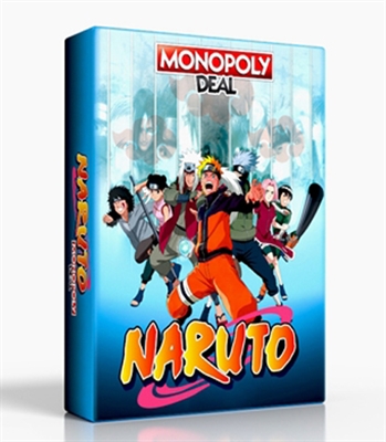 بازی مونوپولی دیل ناروتو Monopoly deal NARUTO
