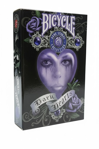 کارت بازی قلب سیاه Playing Card Dark Hearts