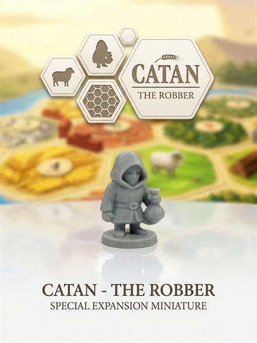 فیگور راهزن بازی کاتان Robber Miniature for Catan