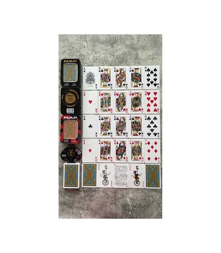 کارت بازی نپ فلزی Playing Card Nap Blue