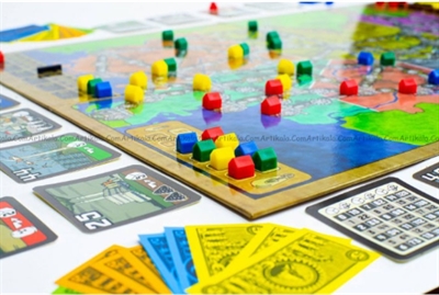 بازی شبکه نیرو Power Grid Deluxe