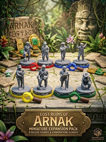 فیگورهای بازی ویرانه‌های گمشده آرناک Lost Ruins of Arnak