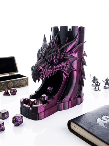 برج تاس دراگون ابریشمی  Dice Tower Dragon silk
