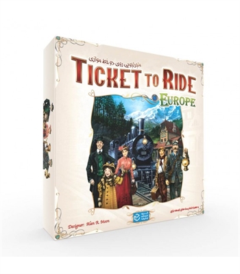 بازی تیکت تو راید اروپا (Ticket to Ride: Europe)