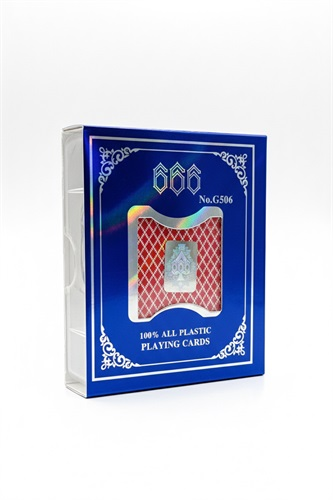 کارت بازی ششصد و شصت و شش Playing Card 666