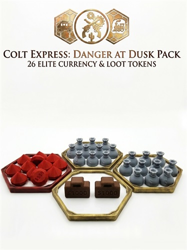 توکن های سه بعدی کلت اکسپرس Colt Express