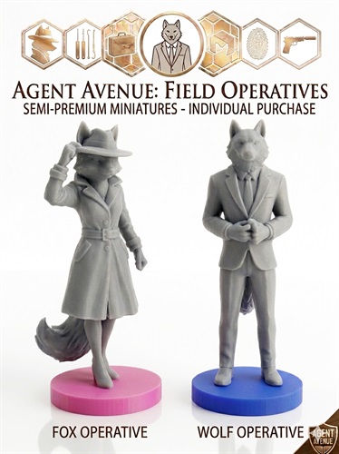 فیگور شخصیت های گذرگاه جاسوس Agent Avenue