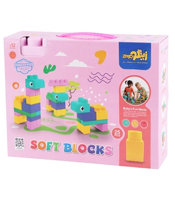 لگو سازه های نرم دخترانه Soft Blocks