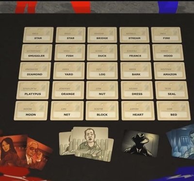 کدنیمز کلمات فارسی (Codenames)