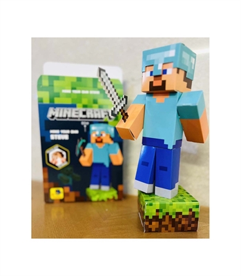 بازی ماکت ماینکرفت سری استیو (Minecraft Steve)