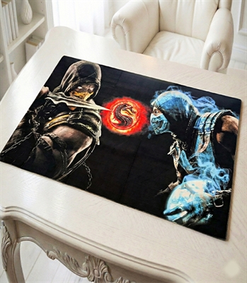 صفحه بازی نقش آفرینی طرح مورتال کامبت D&D Playmat