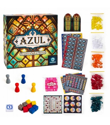 بازی آزول: شیشه های مشجر سینترا (Azul: Stained Glass of Sintra)