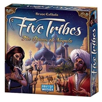 بازی پنج قبیله (Five Tribes)