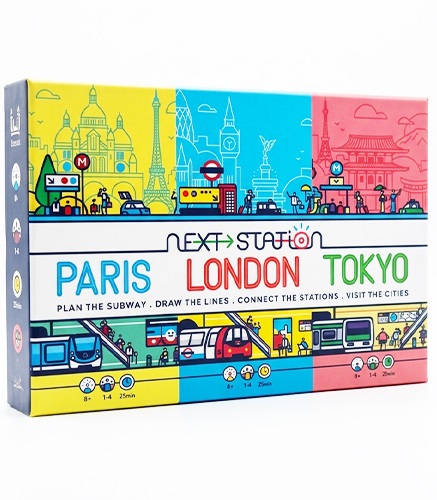 بازی ایستگاه بعد پاریس لندن توکیو Next  Station  Paris  London Tokyo 