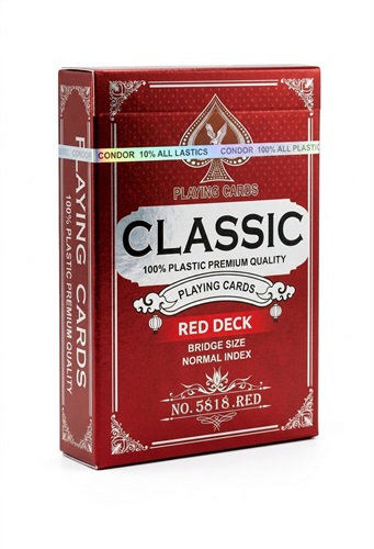 کارت بازی کاندور قرمز کلاسیک Playing Card Condor Classic Red