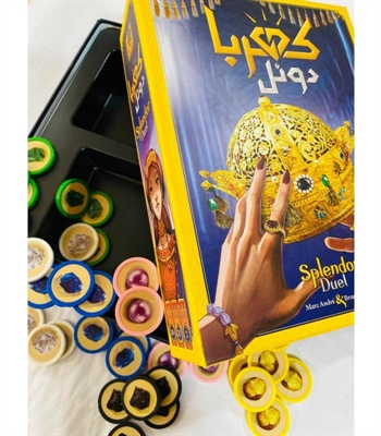 بازی کهربا دوئل (Splendor Duel)