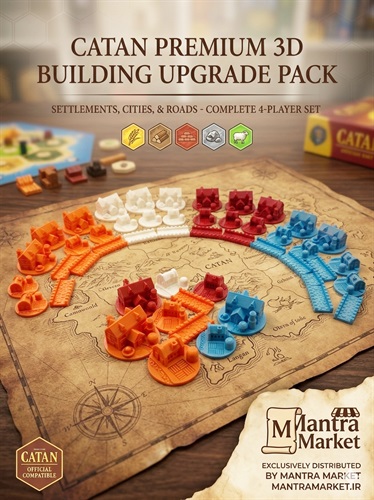 پک آپگرید پرو بازی کاتان   Catan Upgrade pack Pro