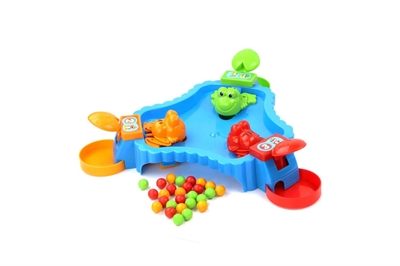 بازی قورباغه های گرسنه سه نفره