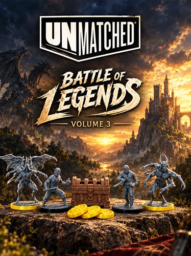 فیگور همرزم بازی بی همتا آنمچد نسخه سوم نبرد افسانه ها Unmatched Battle of Legends Volume three