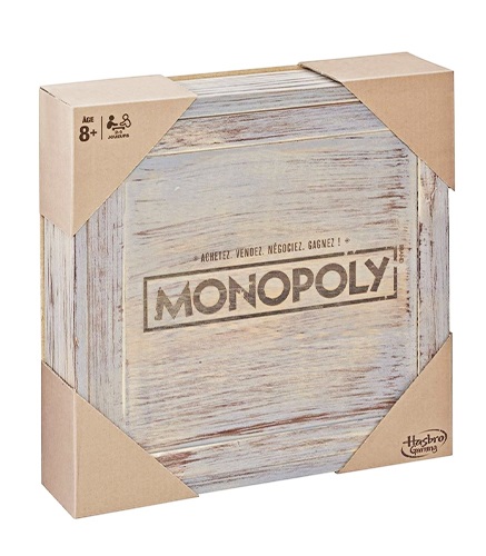 مونوپولی چوبی هازبرو monopoly wooden box hasbro
