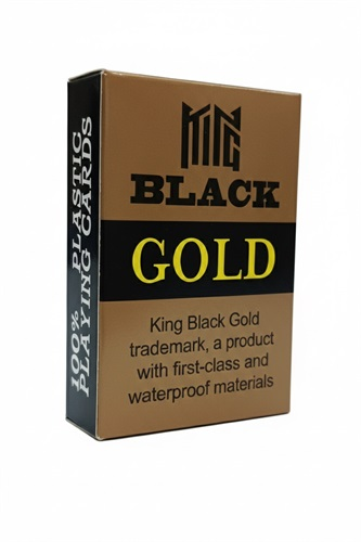 کارت بازی کینگ بلک طلایی Playing Card Gold